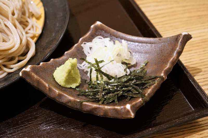 蕎麦雪屋　薬味・わさび