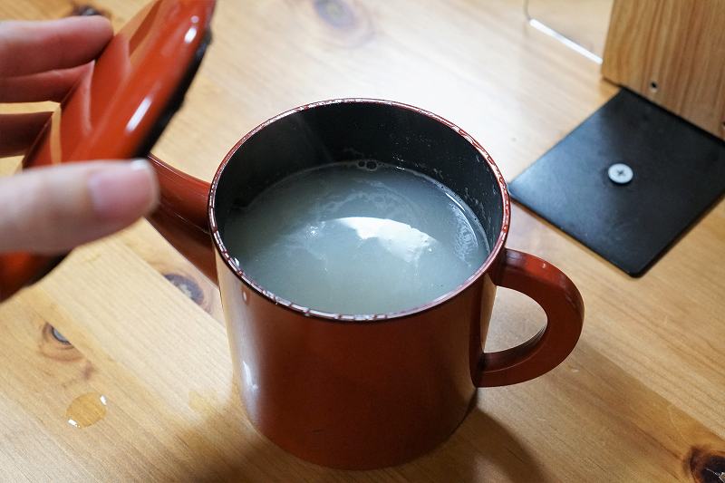 旭川　せい一　そば湯