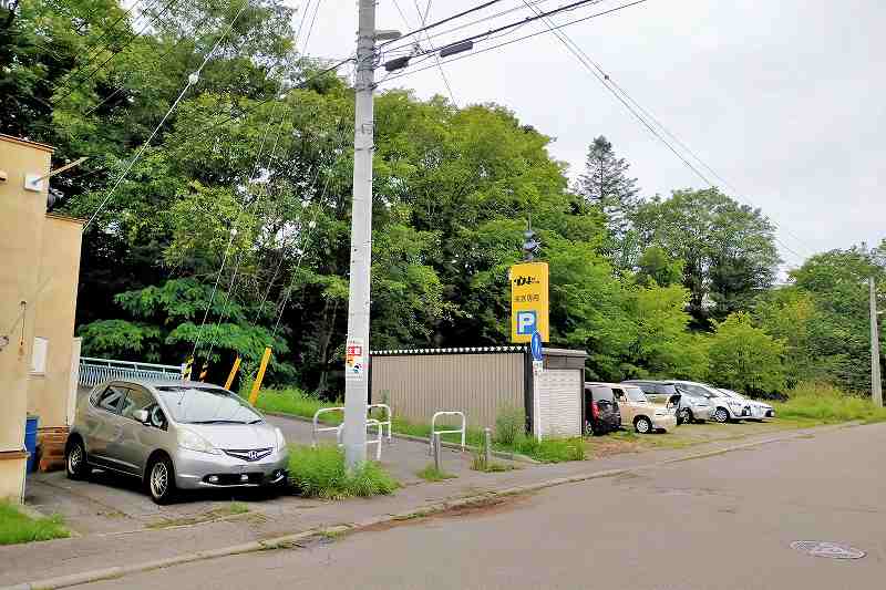 カレー工房インドガンガ店の駐車場