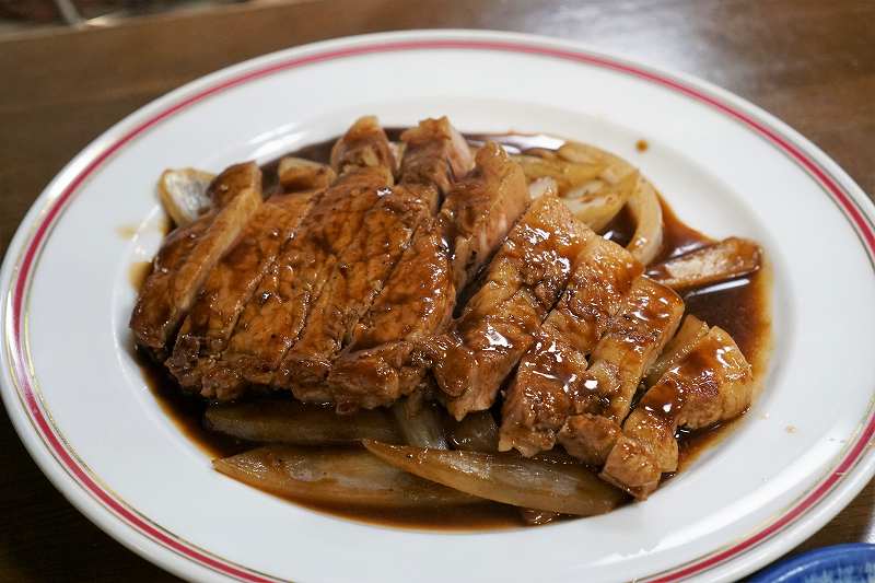 自由軒 肉ライス