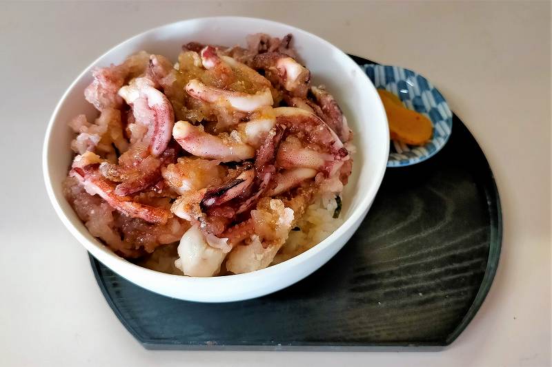 旭川　花ちゃん　ゲソ丼