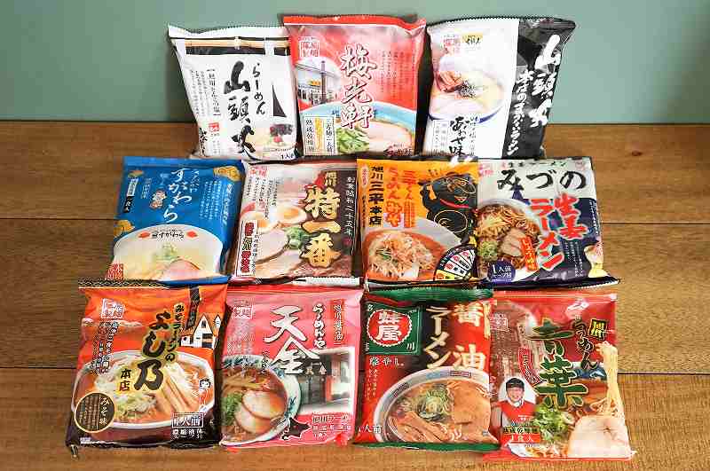 旭川ラーメンのインスタント麺