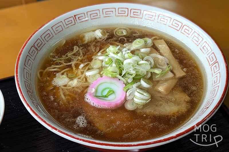 お食事処咲来の「ラーメン醤油」