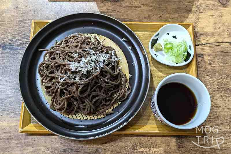 めしや満福イケレの「定番！もりそば」