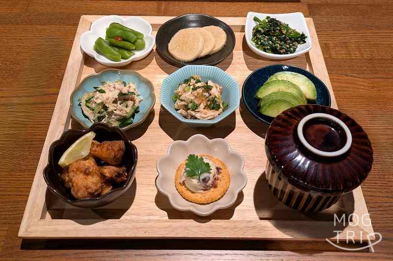 蝦夷前やきとりismの「前菜盛り合わせ」