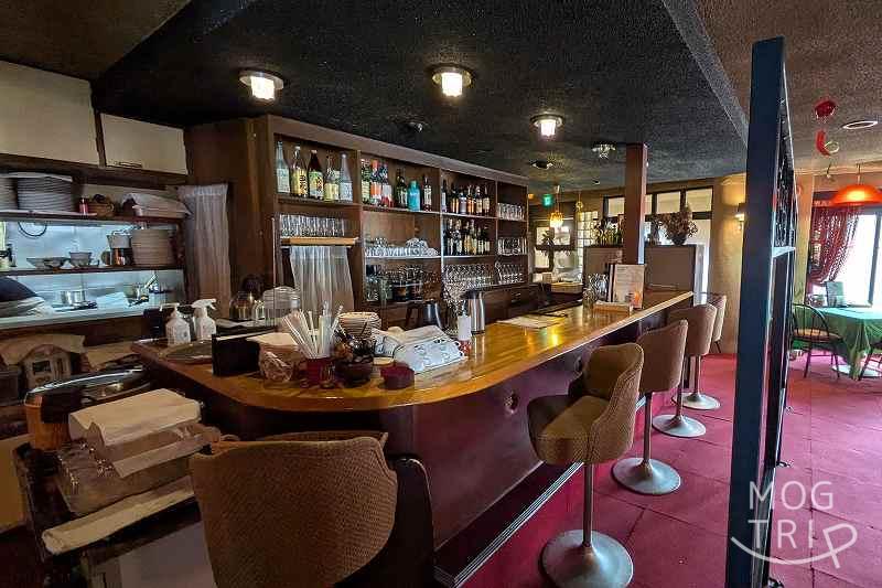 モロウⅡの「店内の様子（バーカウンター）」