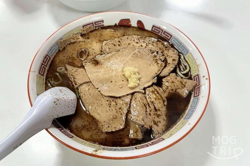 蜂屋本店の「しょうゆチャーシューメン」