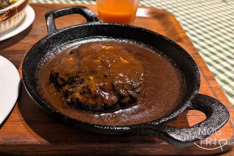 カントリーキッチン風見鶏の「ハンバーグステーキ」
