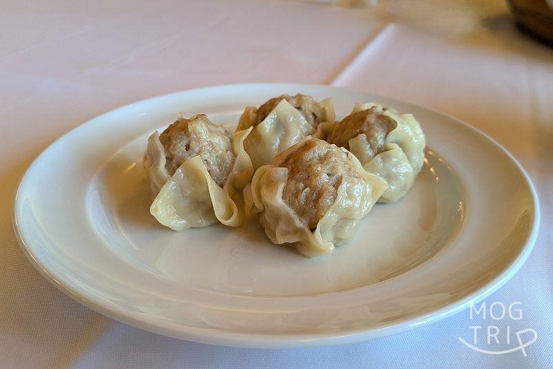 六花山荘の「生姜焼売」