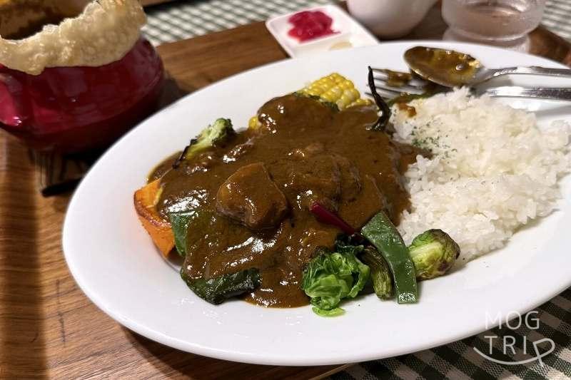カントリーキッチン風見鶏の「風見鶏の壺焼きカレー」