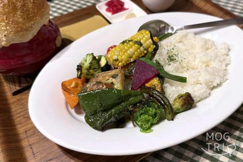 カントリーキッチン風見鶏の「風見鶏の壺焼きカレー」
